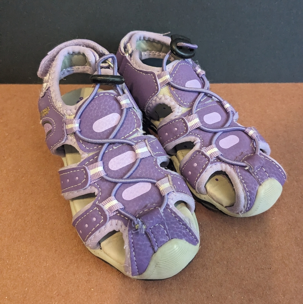 Sandals purple size 10